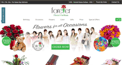 Desktop Screenshot of forever-florist-vietnam.com
